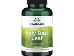 Swanson Holy Basil Leaf (Sfantul Busuioc) 400mg - 120 Capsule